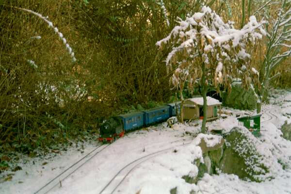 Betrieb bei etwas Schnee