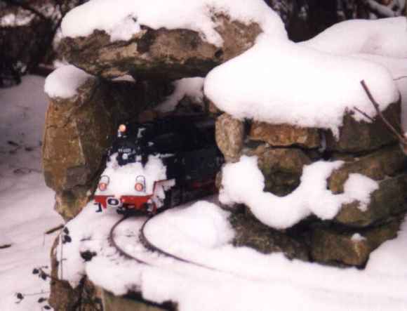 vor dem Erdbeben (Winterbild)